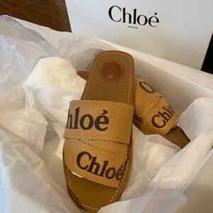 Chloe Woody Sandal Size 8